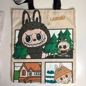 Labubu x Tycoco Reusable Shopping Tote Bag